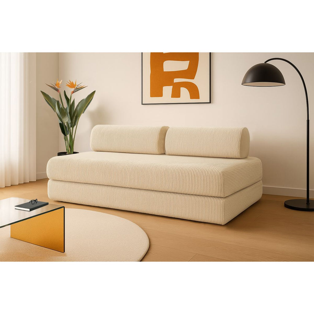 Lincoln Straight Sofa - 3 Seater - Corduroy