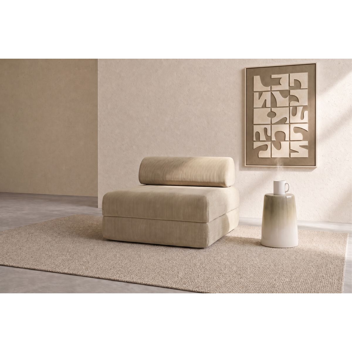 Sillón Lincoln - Terciopelo acanalado