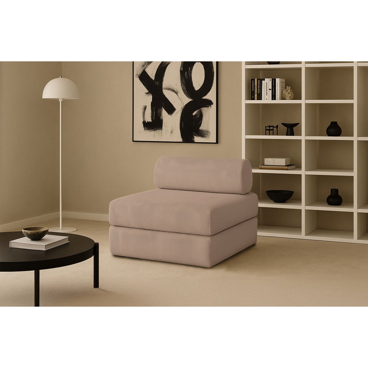 Sillón Lincoln - Terciopelo acanalado