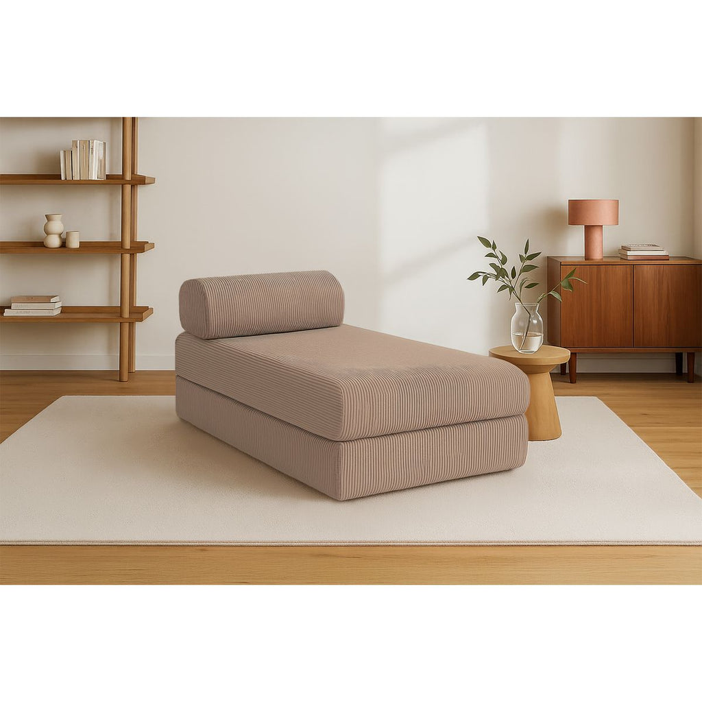 Lincoln Chaise Longue - 3 Seater - Corduroy