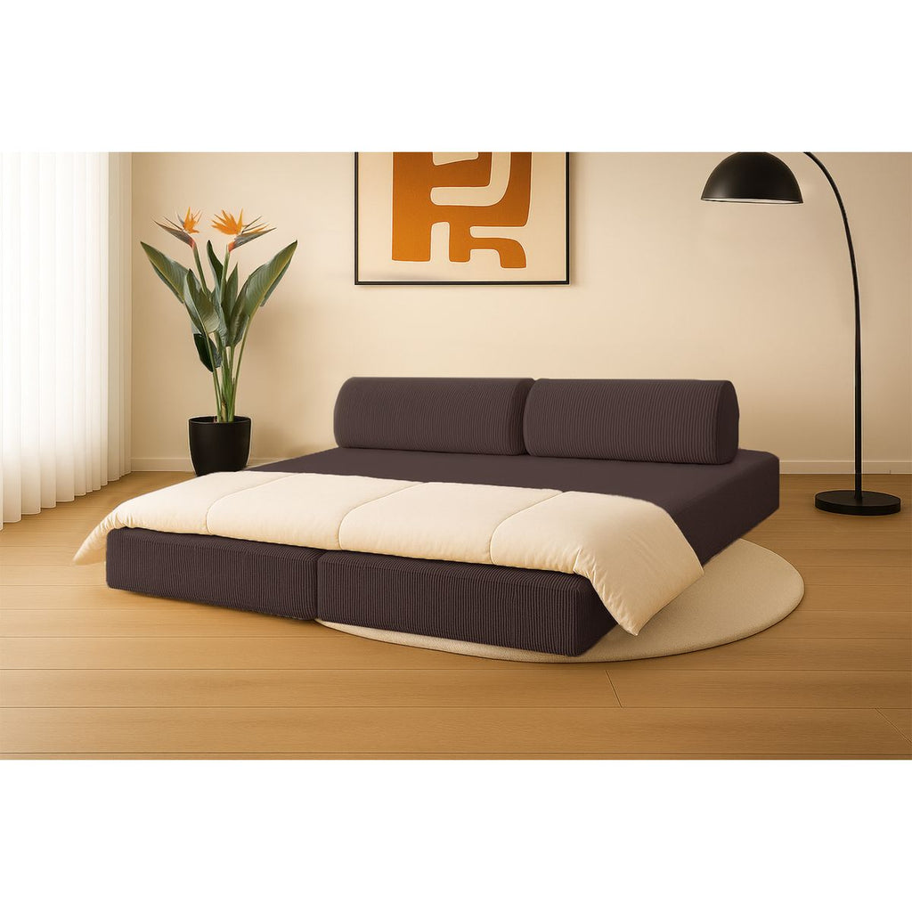 Lincoln Straight Sofa - 3 Seater - Corduroy