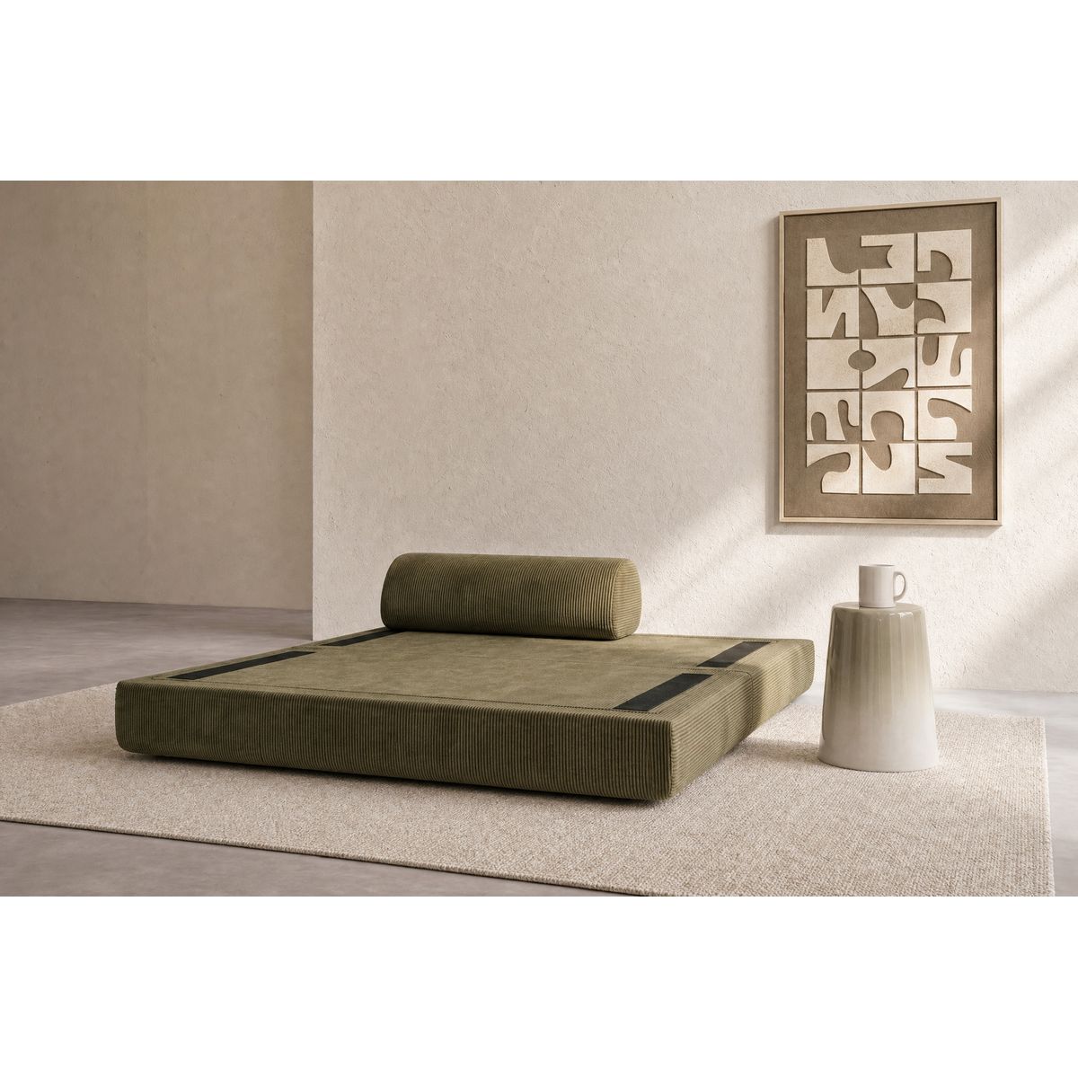 Lincoln Straight Sofa - 2 Seater - Corduroy
