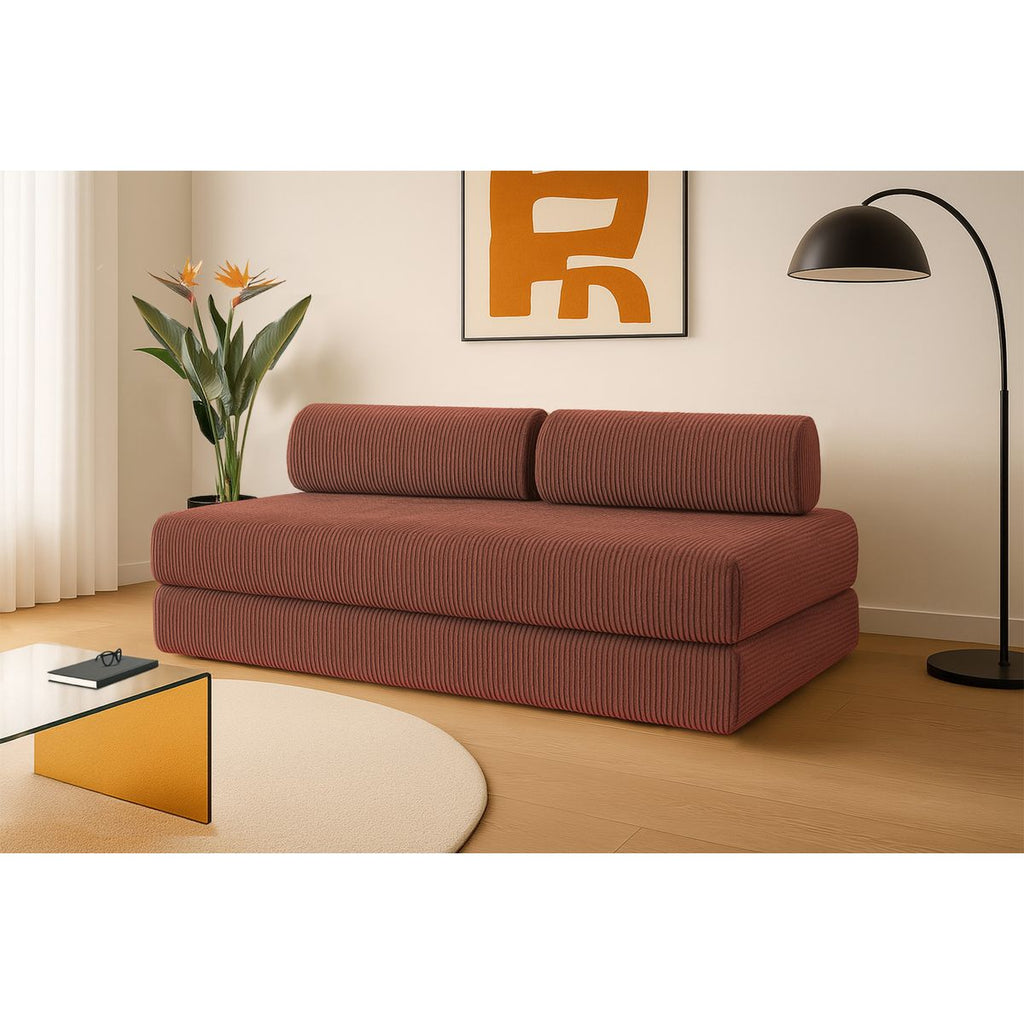 Lincoln Straight Sofa - 3 Seater - Corduroy