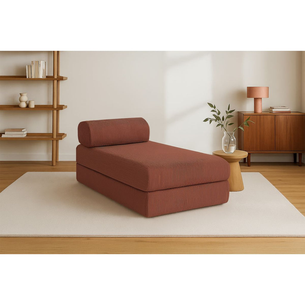 Lincoln Chaise Longue - 3 Seater - Corduroy