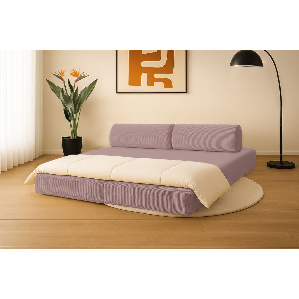 Lincoln Straight Sofa - 3 Seater - Corduroy