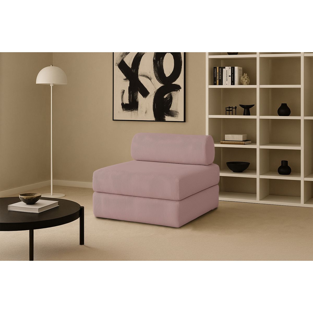 Sillón Lincoln - Terciopelo acanalado
