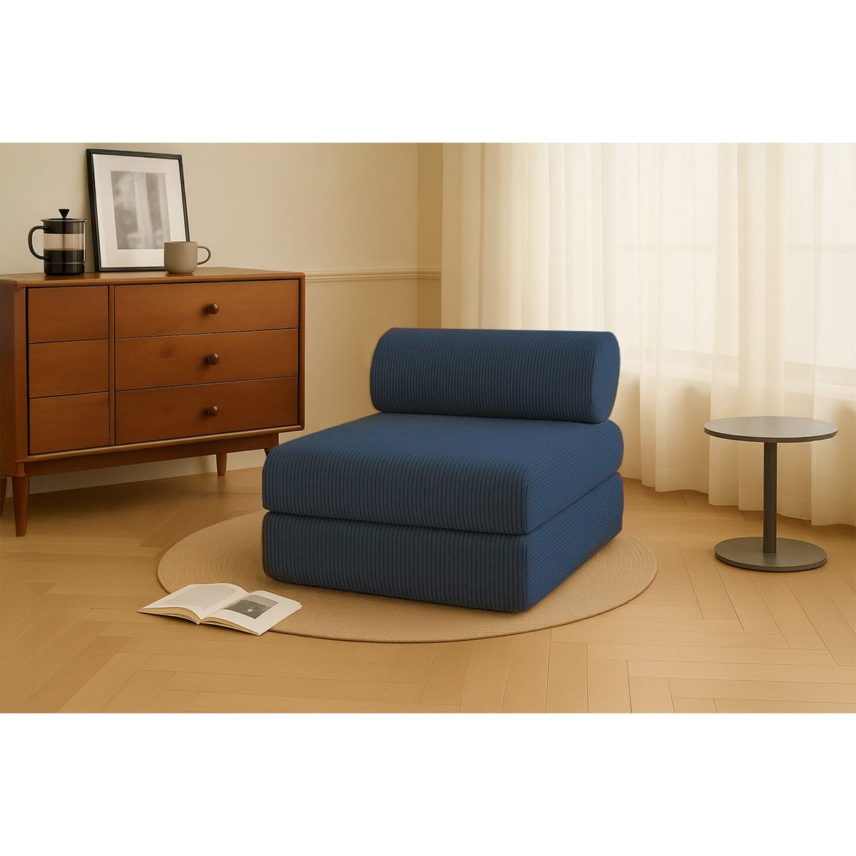 Sillón Lincoln - Terciopelo acanalado