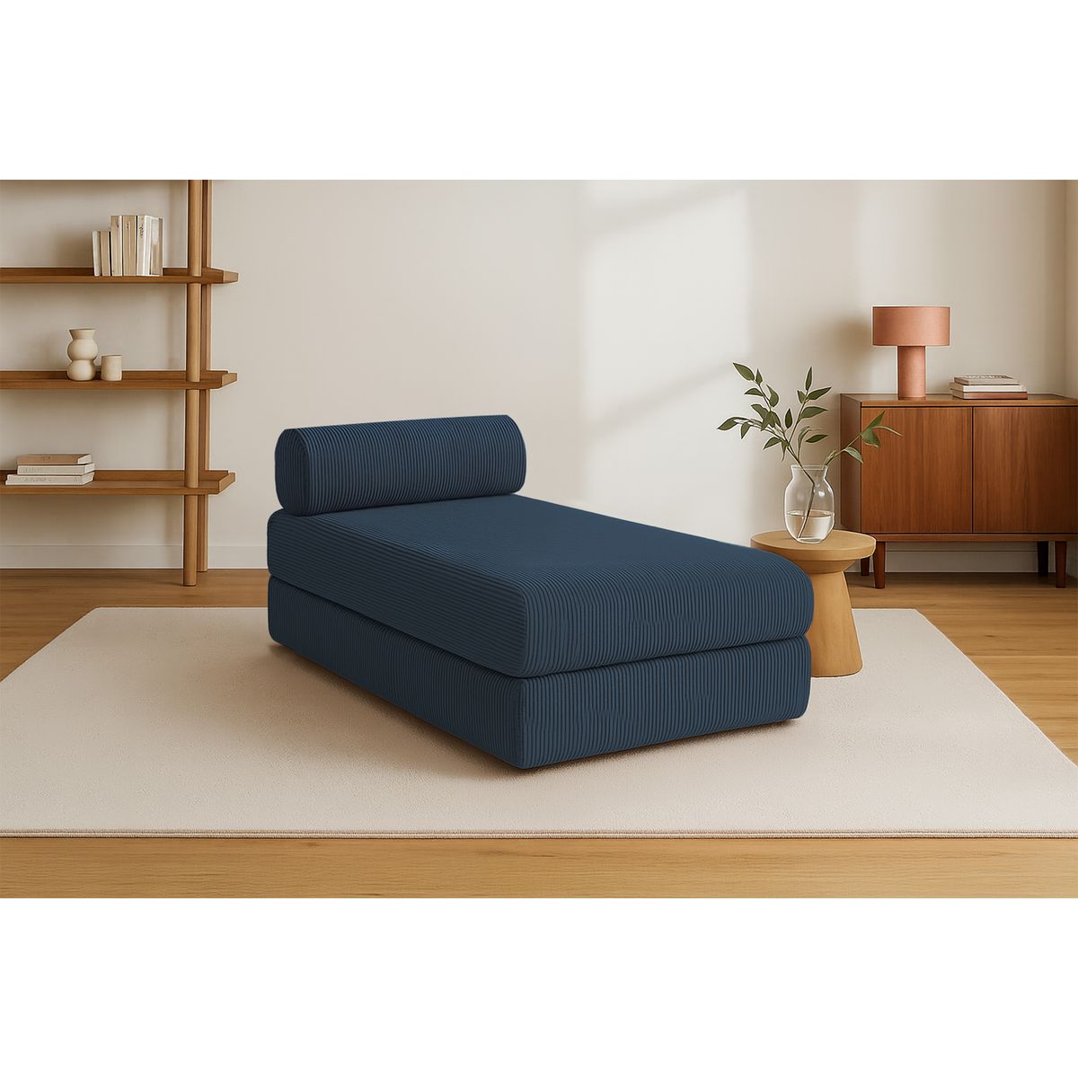 Lincoln Chaise Longue - 3 Seater - Corduroy
