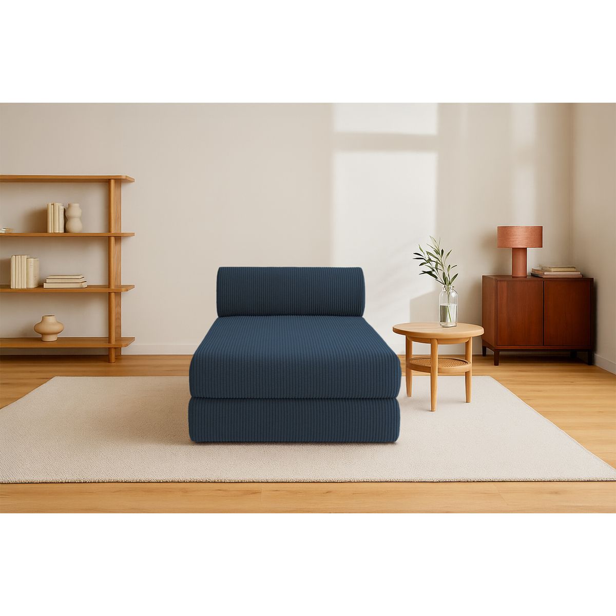 Lincoln Chaise Longue - 3 Seater - Corduroy