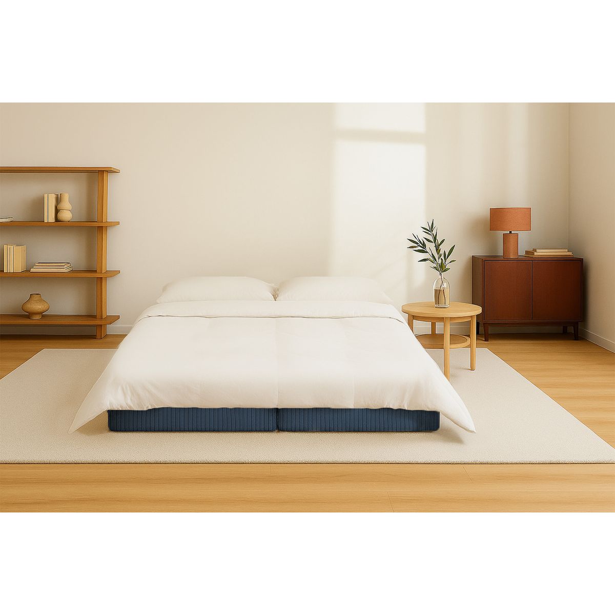 Lincoln Chaise Longue - 3 Seater - Corduroy