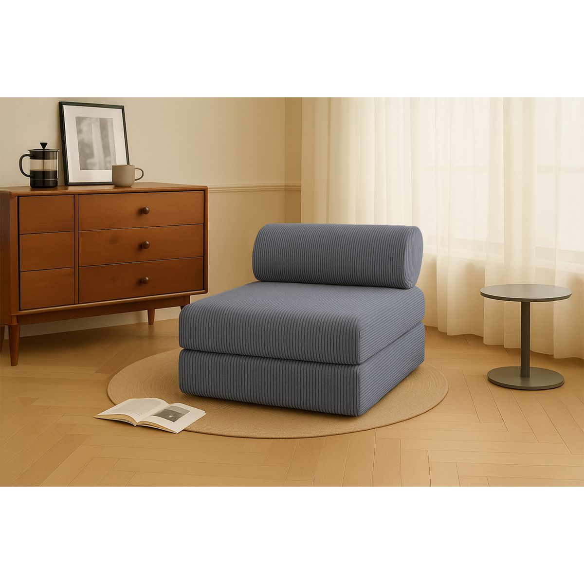 Sillón Lincoln - Terciopelo acanalado