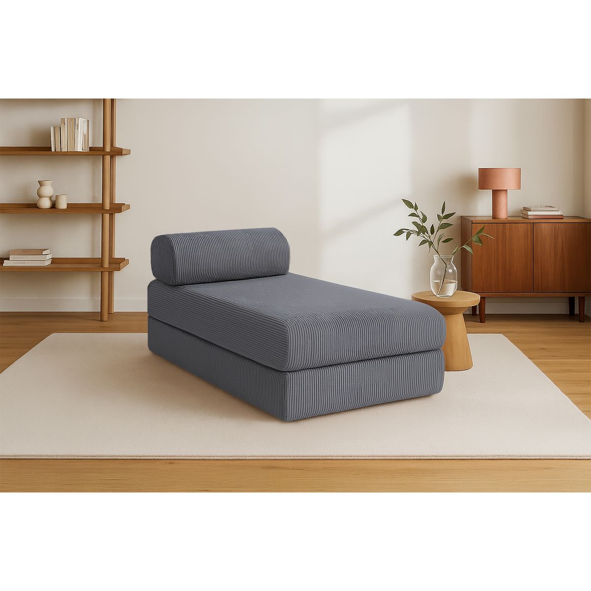 Lincoln Chaise Longue - 3 Seater - Corduroy