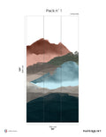 Fototapeta Line Water - Ombre