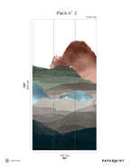Fototapeta Line Water - Ombre