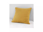 Gaia - Taie D'Oreiller - Double Gaze De Coton - Safran