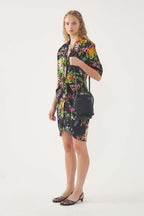Lisa Wrap Dress - Black
