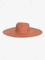 Chapeau Paille Livy Xl - Fuschia Apricot