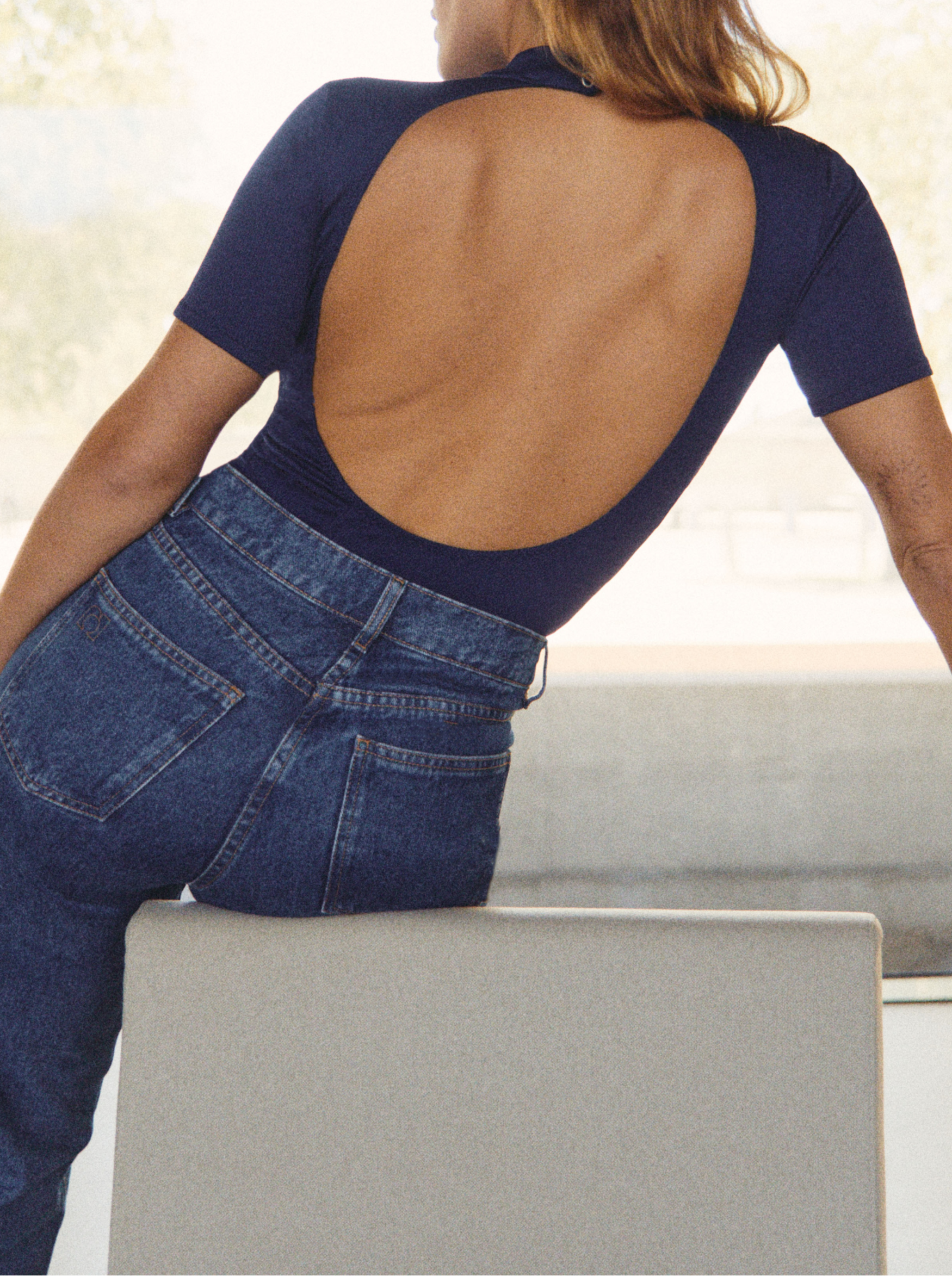 Body Blue Steel Open Back Dos Nu