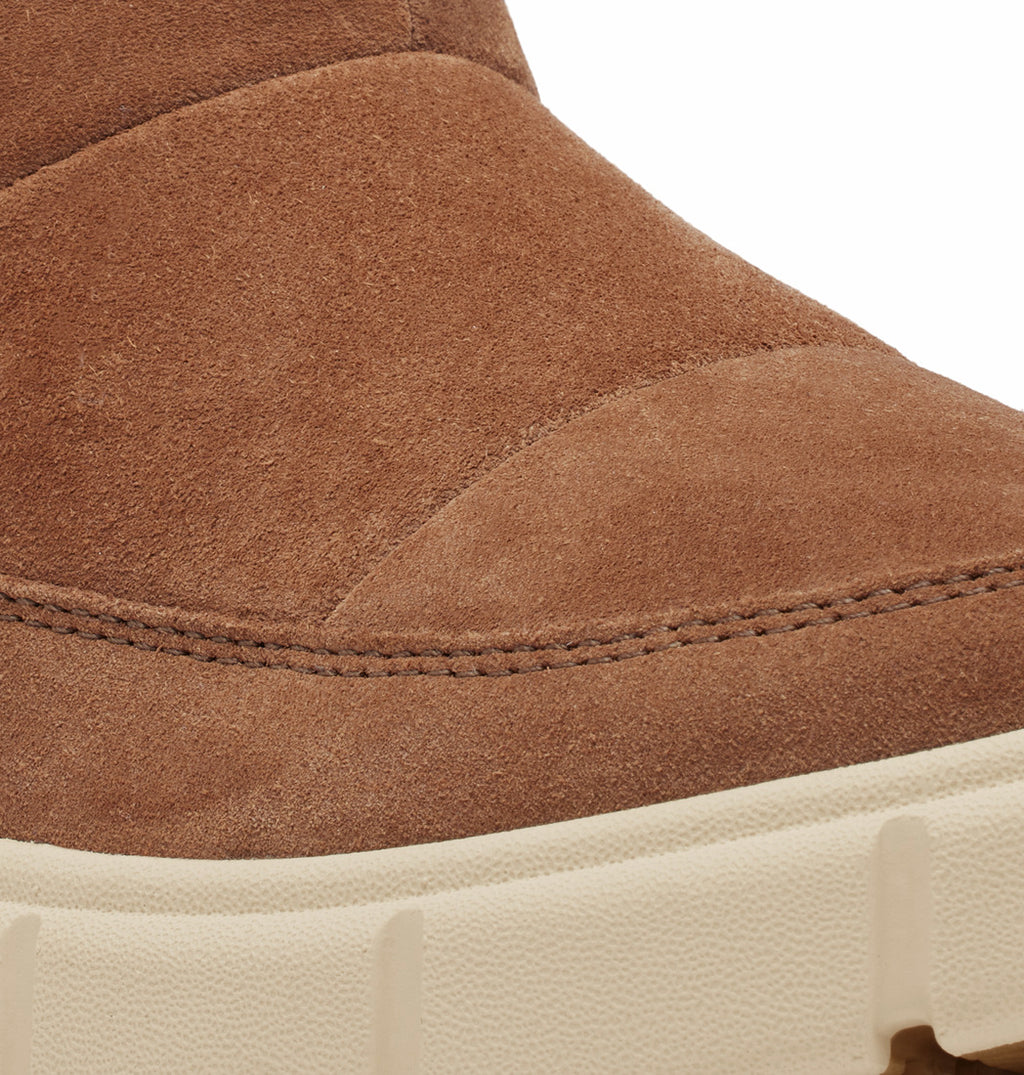 Sorel Explorer™ III Slip-On Waterproof Boots - Velvet Tan & Chalk - Women's