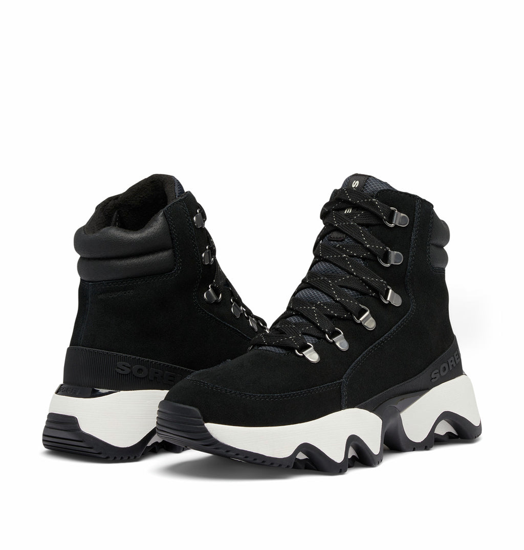 Bottes-Baskets Imperméables Kinetic™ Impact Conquest Plus - Black & Sea Salt - Femme
