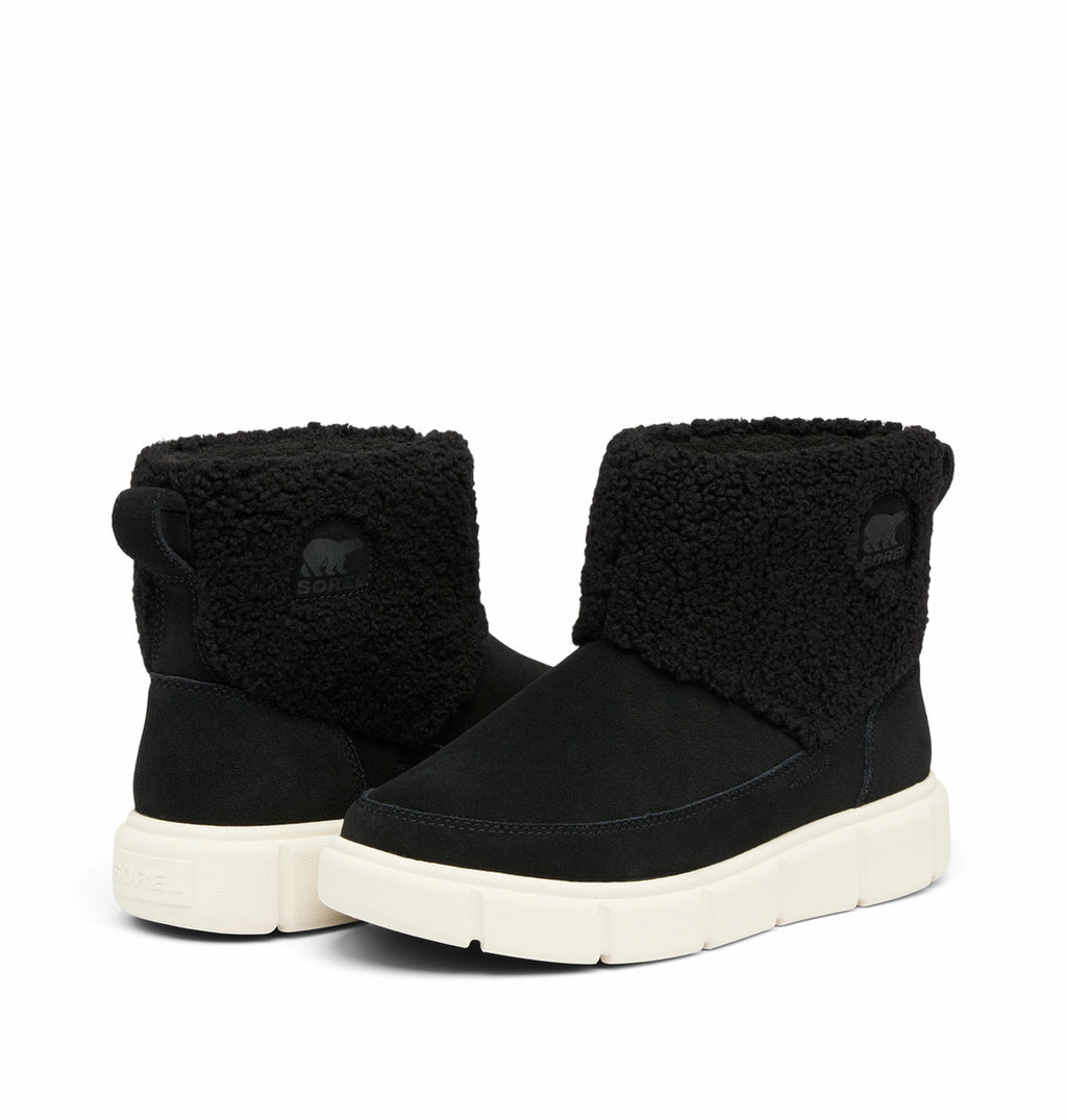 Bottes Cosy À Enfiler Sorel Explorer™ Iii - Black & Chalk - Femme