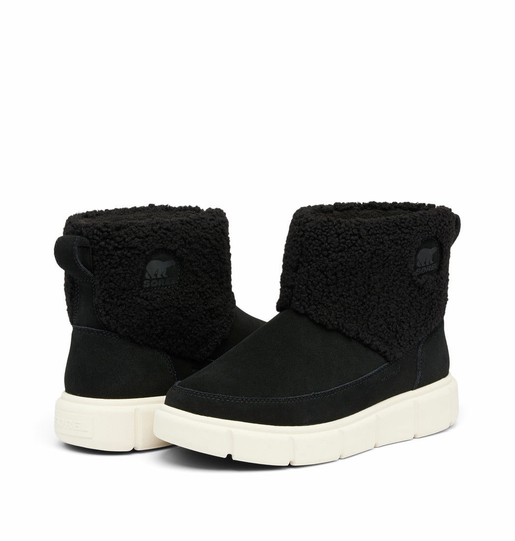 Bottes Cosy À Enfiler Sorel Explorer™ Iii - Black & Chalk - Femme