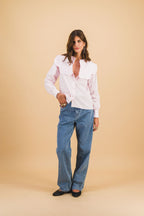 Pale Pink Collar Shirt