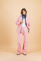 Chaqueta ámbar rosa