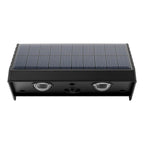 Kyla - Solar Wall Light - Plastic - Black