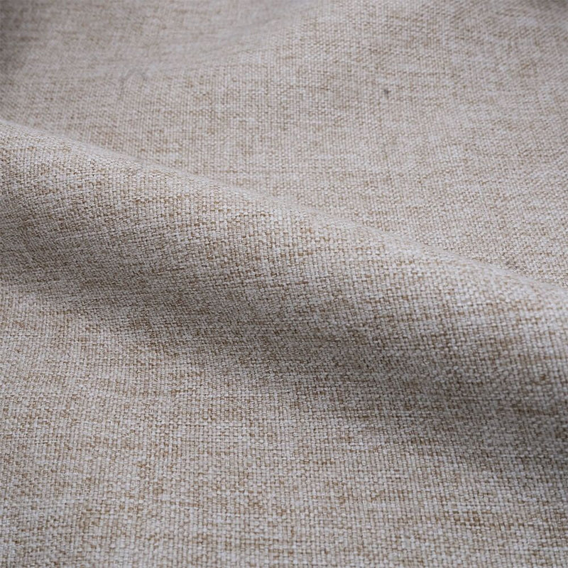 Pipo - Lot De 2 Chaises En Tissu Beige Et Pieds En Métal