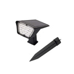 Curtis - Solar Spotlight - Plastic - Black