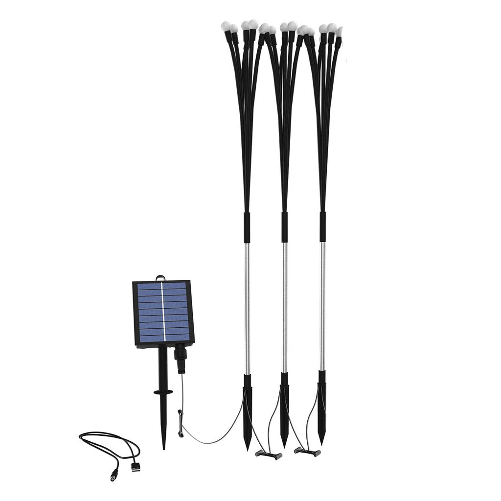Lyra - Balise Solaire - Plastique - Noir