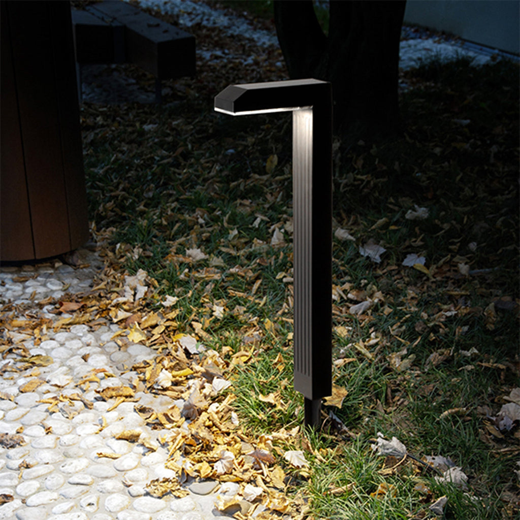 Torly - Solar Bollard & Post Light - Plastic - Black
