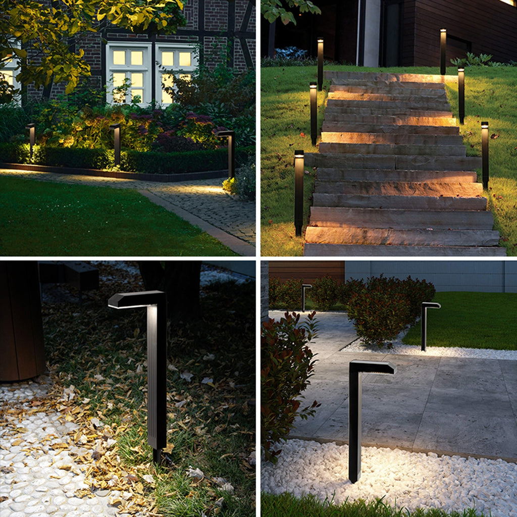 Torly - Solar Bollard & Post Light - Plastic - Black