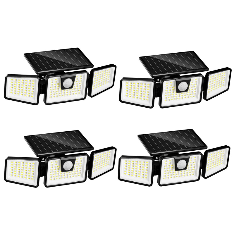Falcon - Foco Solar - Plástico - Negro