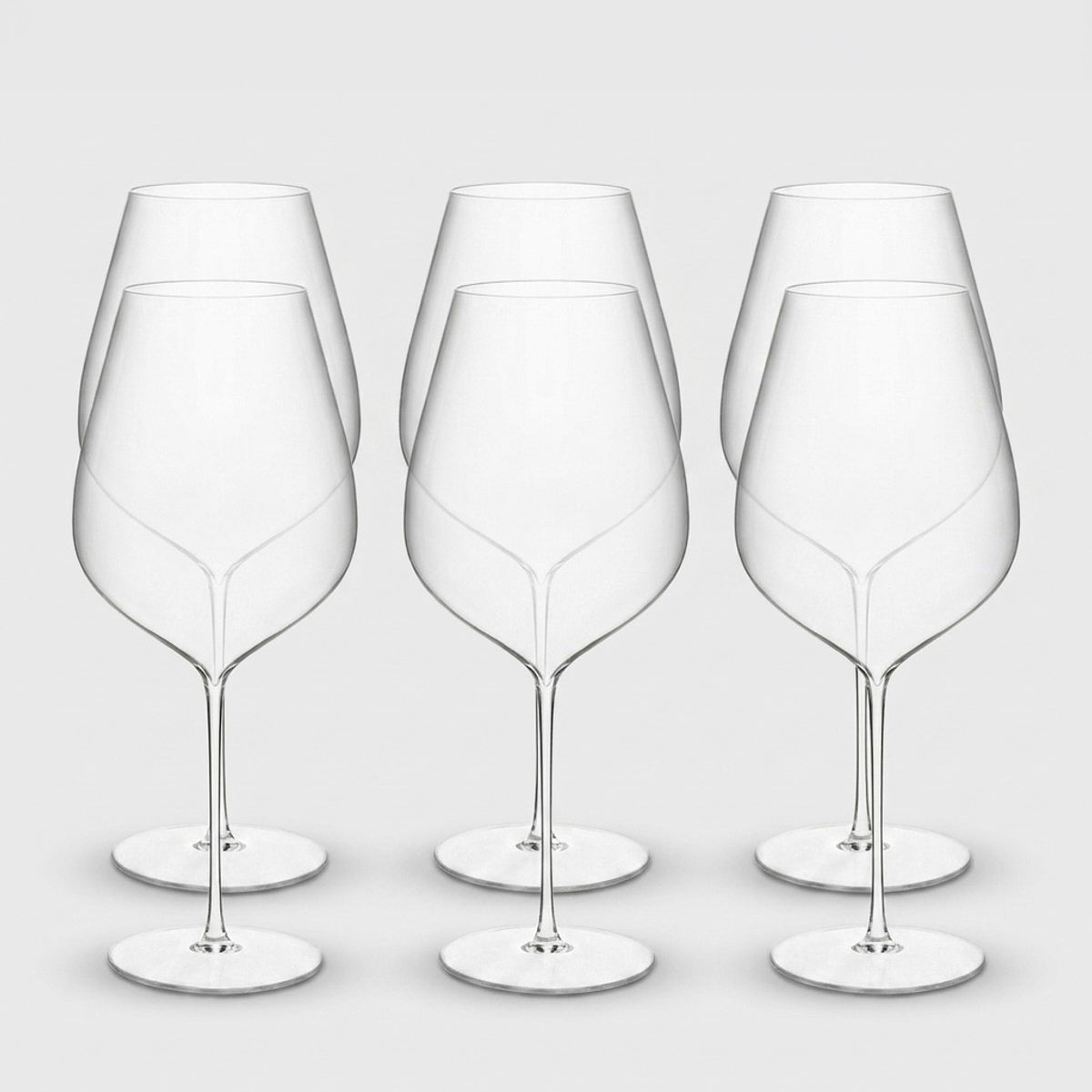 Ultraleggero - Lot De 6 Verres À Bordeaux - 630 Ml