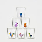 Pet Friends Mix 2 - Lot De 6 Verres Décorés