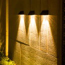 Kyla - Solar Wall Lamp - Plastic - Black
