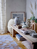 Lyria - Set of 2 Curtains - Natural - Cotton