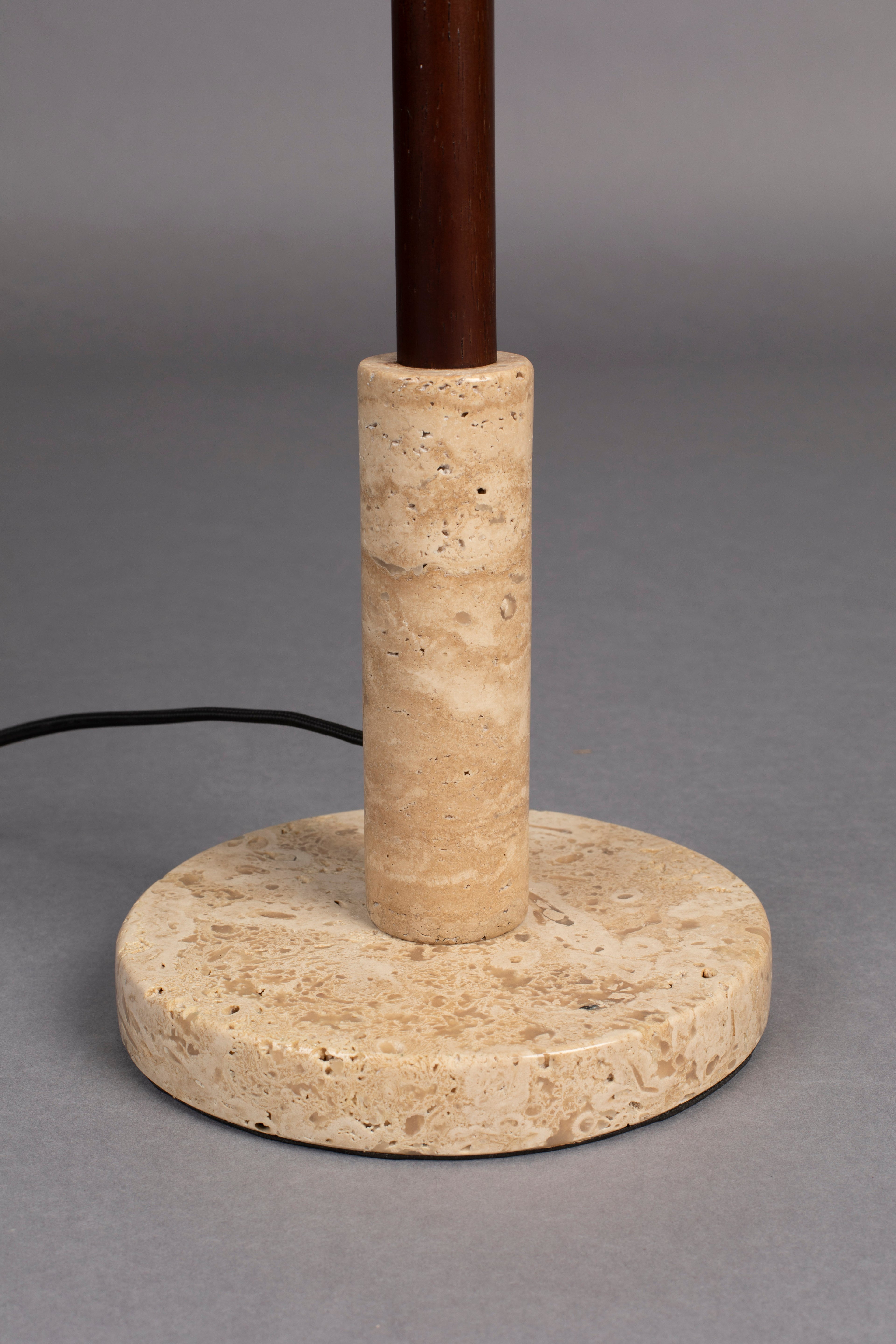 Jackon - Table Lamp - Travertine - Beige