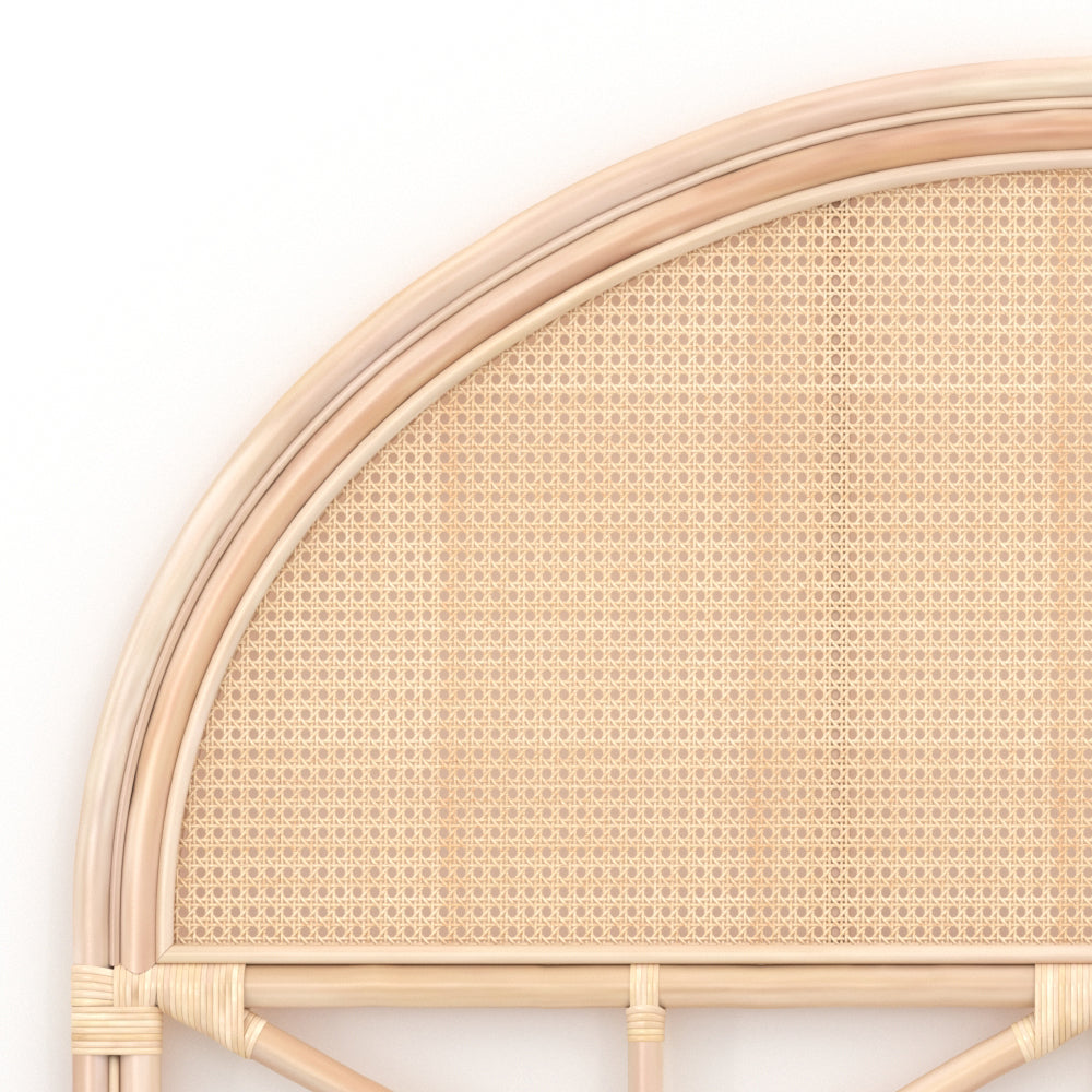 Néora - Rattan And Canework Headboard