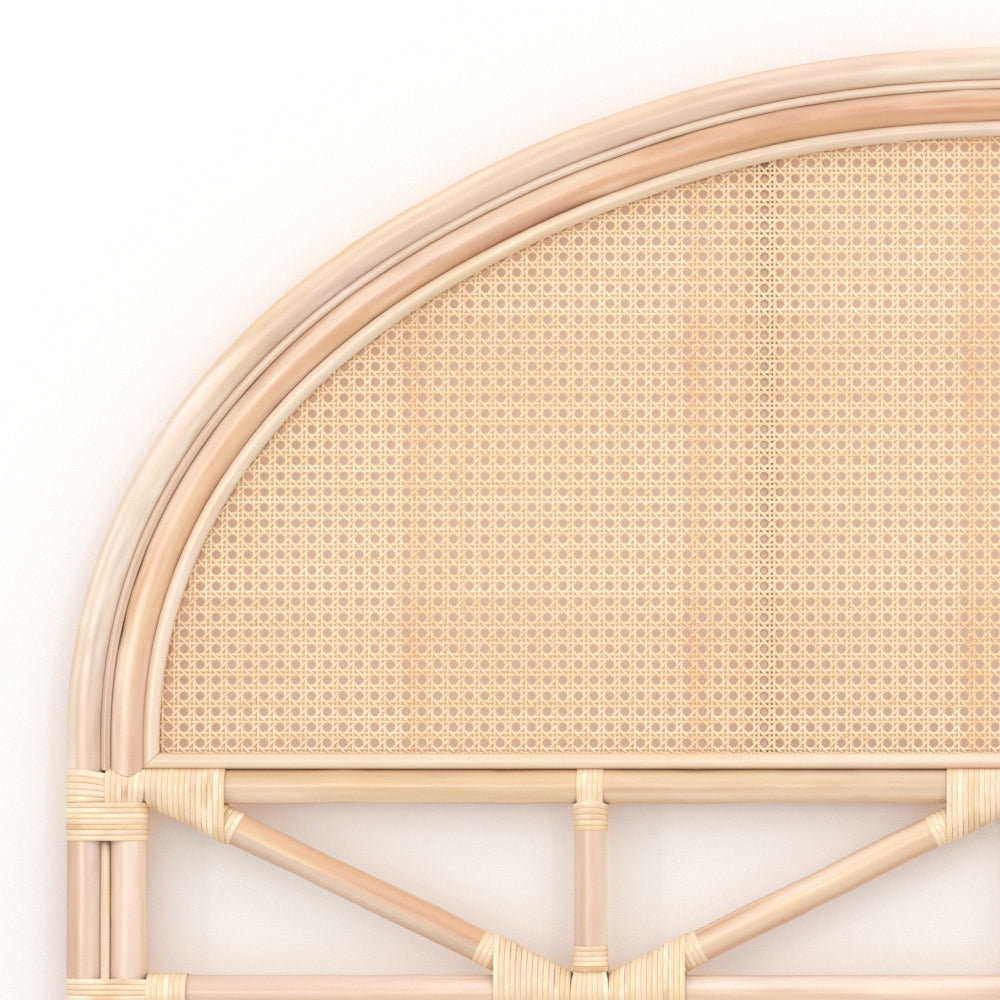 Néora - Rattan And Canework Headboard