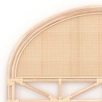 Néora - Rattan And Canework Headboard