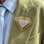 Broche Coeur Nina Ricci Vintage