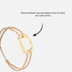 Bracelet Bord - Kaki