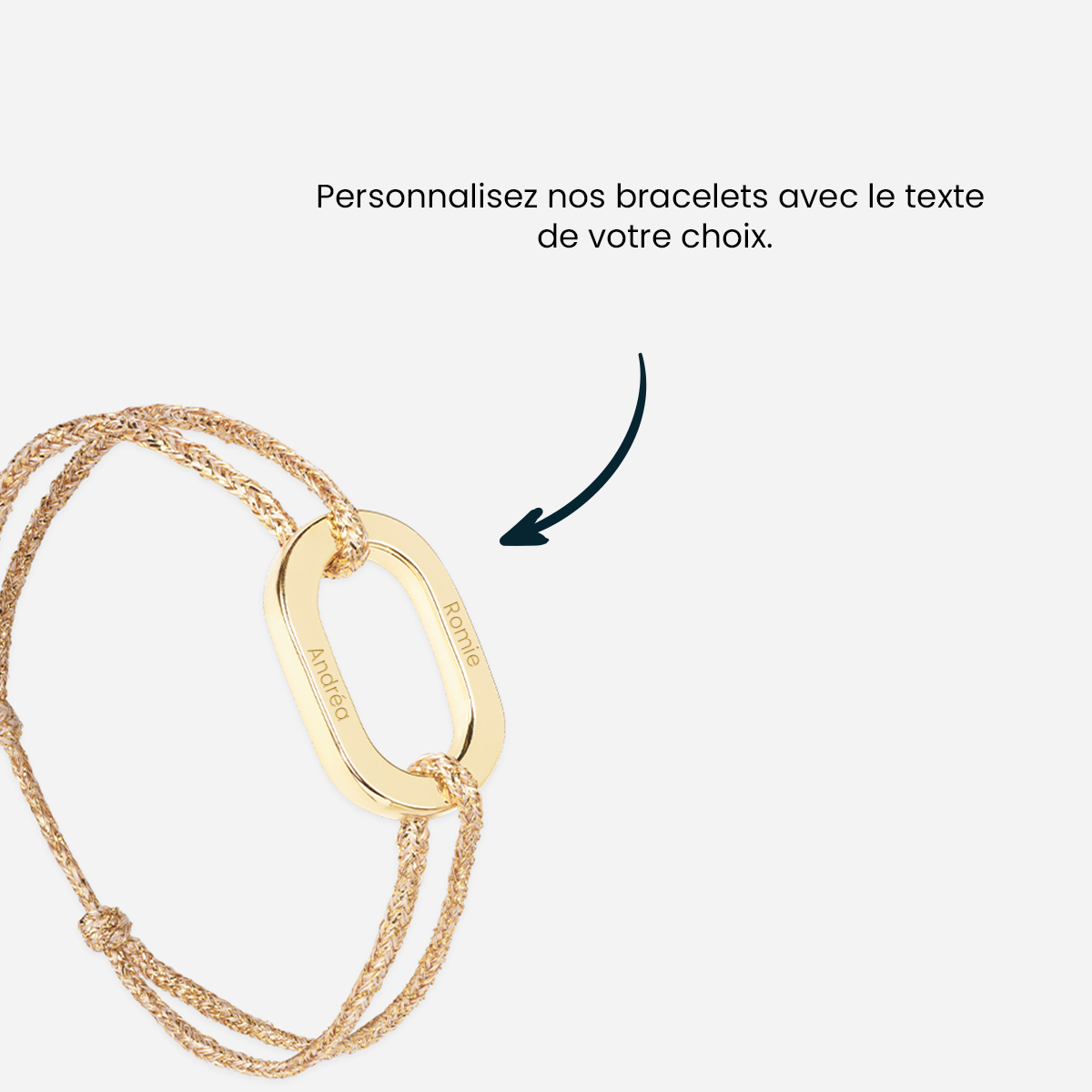 Pulsera Phare - Beige y Blanco