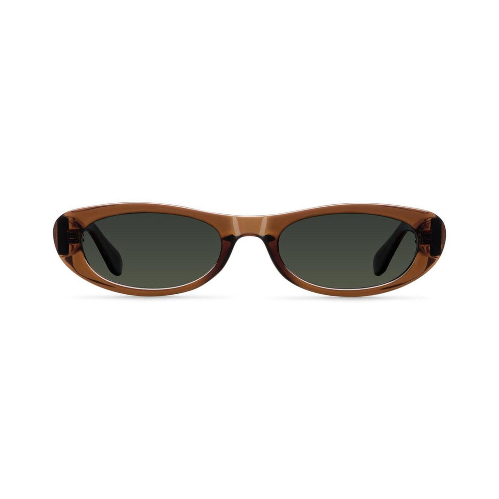 Malaika Red Brown Olive Sunglasses
