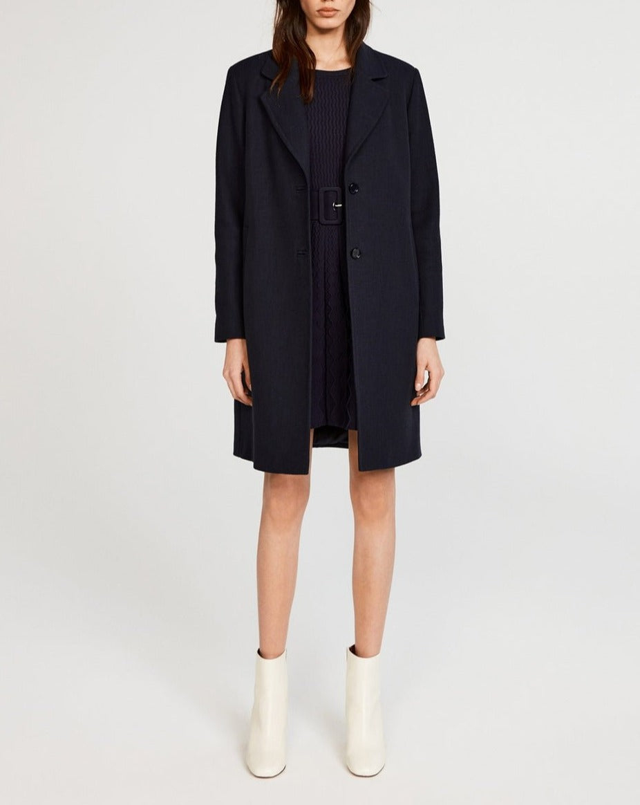 Claudie Pierlot - Abrigo Gleen - Marino