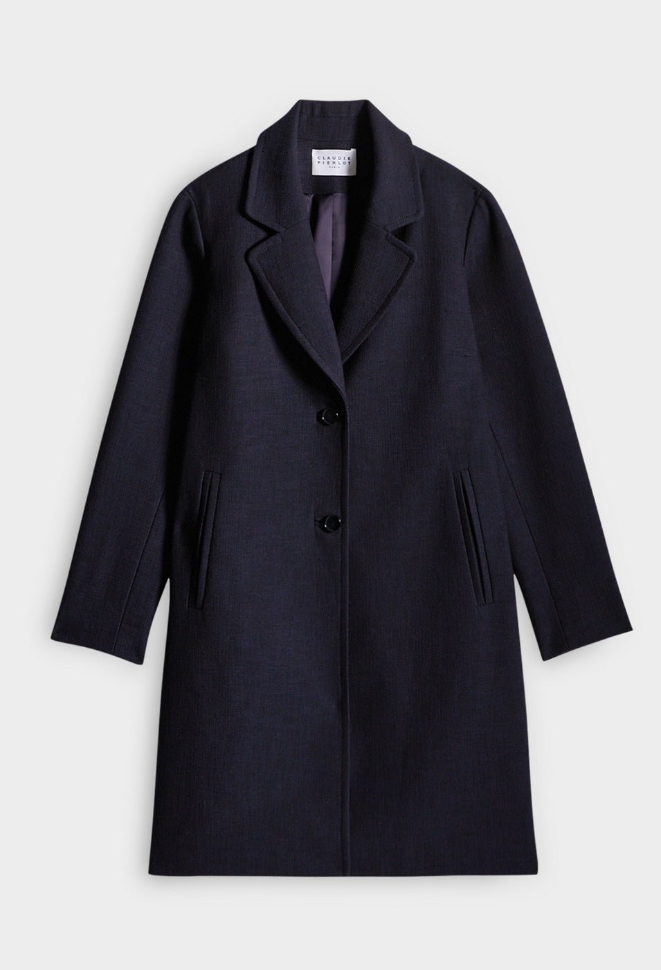 Claudie Pierlot - Abrigo Gleen - Marino