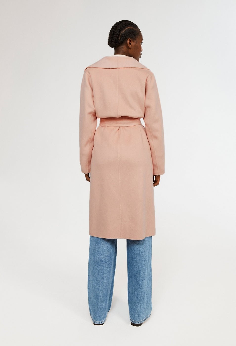 Claudie Pierlot - Manteau Gracieux - Rose Pale